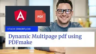 Dynamic Multipage pdf using PDFmake