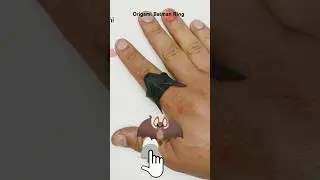 Origami Batman Ring 