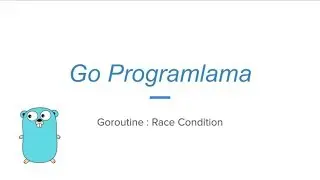 Go programlama Goroutine : Race Condition (golang)