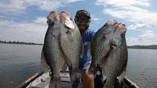 Late Summer CRAPPIE Fishing At LAKE GUNTERSVILLE!!!