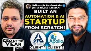 How to Build an Automation & AI Startup from Scratch? Srikanth Ravinutala