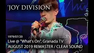 Joy Division - Shes Lost Control, live @ Granada TV (Remastered 2019)