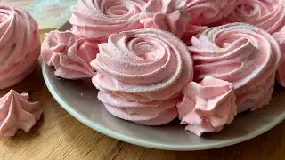 Russian Strawberry Zephyr recipe (Marshmallow)