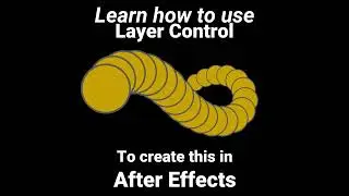 Layer Control in After Effects #shorts