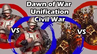 Dawn of War Unification: Civil War (2 Games) Praetorian Guard and World Eaters