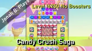 Candy Crush Saga Level 16250 No Boosters