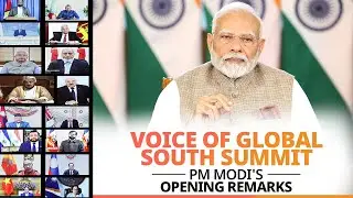 PM Modi Live: Opening remarks at Voice of Global South Summit