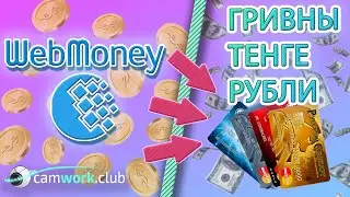 Как вывести деньги из системы WebMoney в Украине, Казахстане и России на карты 📹 Всё о вебкаме