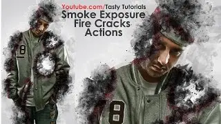 ✅Photoshop Tutorial | Smoke Exposure Photoshop Actions | Tasty Tutorials