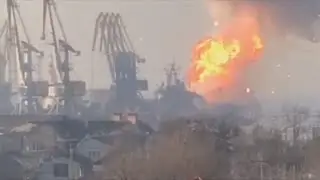 Ukraine launched a missile strike with Tochka-U on the port in Berdyansk