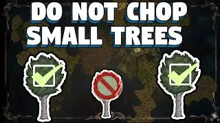 Do Not Chop Small Trees in Don't Starve Together - Leave Small Trees Alone in Don't Starve Together