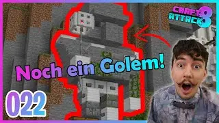 EIN NEUER (HEFTIGER) GOLEM AUF DEM SERVER 🔨 CRAFT ATTACK 8 (Folge 22)