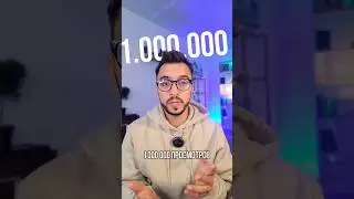 1000000 просмотров под каждым видео. Полная версия в инсте.