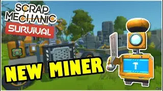 NEW MINING VEHICLE | Scrap Mechanic Solo Survival | Episode 4