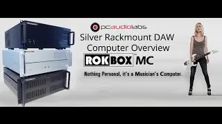 PCAudiolabs MC64AV Silver Rackmount DAW computer overview