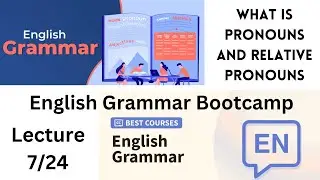 what is pronouns and relative pronouns | english grammar course