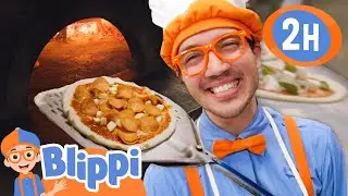 Blippi's Awesome Pizza Party | BEST OF BLIPPI TOYS | Educational Videos for Kids