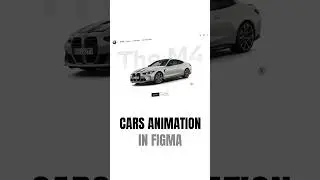 Figma Car Sliding Prototyping Animation!🚗 