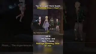 Top 10 Longest World Quests