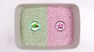 Растительные наполнители CAT STEP Tofu Green Tea и CAT STEP Tofu Lotus