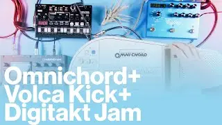 Elektron Digitakt + Volca Kick + Stystrom Big Sky + Omnichord OM37 Jam!