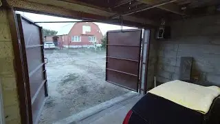Самодельная автоматика для распашных ворот гаража