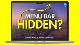 Mac Menu Bar Not Showing? How to Fix The Top Menu Bar Position on MacBook?