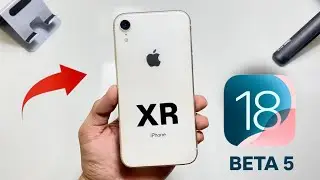 IOS 18 Beta 5 - How to Install iOS 18 Beta on iPhone XR