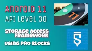 Android 11 storage access framework