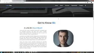 How To Make A Portfolio Website In HTML And CSS Part 2 Of 3