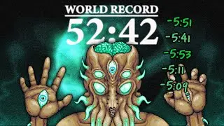 Terraria - Moon Lord Speedrun Former World Record in 52:42 (No Major Glitches, Random Seed)