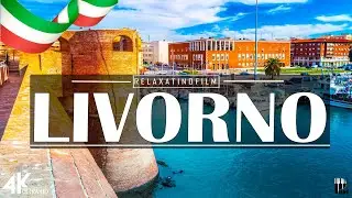 Beautiful Livorno 4K • Relaxing Italian Music, Instrumental Romantic • Video 4K UltraHD