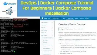 DevOps | CICD | Docker Compose Tutorial For Beginners | Docker Compose Install