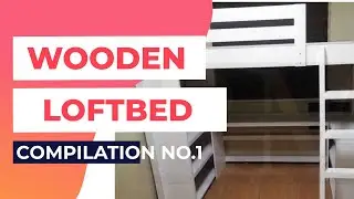 Wooden Loft Bed/ Loftbed | Furniture| Romar Video