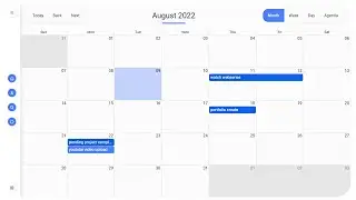 React Calendar Project | React Js | Cool Programming Projects