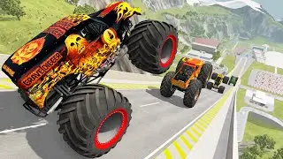 Epic High Speed Jumps Best of 2021 | Beamng Drive - Griff's Garage