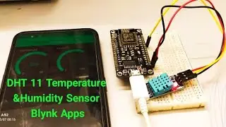 How to use dht11 sensor with Node mcu Esp8266