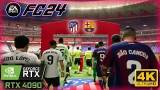 🔵 Final Copa de España 🏆⚽ | EA SPORTS FC 24 | RTX 4090 | 13900K | 4K | ULTRA