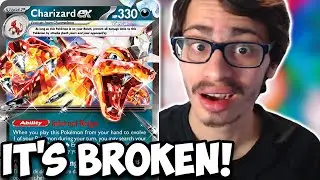 Charizard ex Is Here & It Is Broken! New Top Tier Deck! Obsidian Flames PTCGL