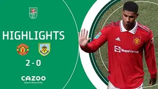 😱 ANOTHER RASHFORD CARABAO CUP SCREAMER! | Manchester United v Burnley highlights