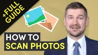 📷 How to Scan & Organize Photos! The Easy Way