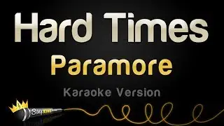 Paramore - Hard Times (Karaoke Version)