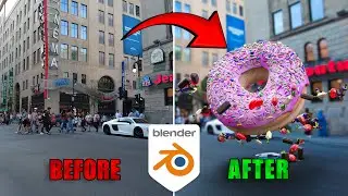 vfx advertising blender tutorial | cgi vfx in blender tutorial