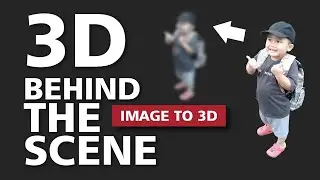 Converting Image into 3D Object | 3d Behind The Scene @jmc23id