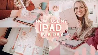 How I Use My iPad Air 4 In A Day!