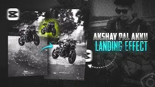 Smooth Bike Landing effect like @akshaypalakku | Capcut edit 🔥