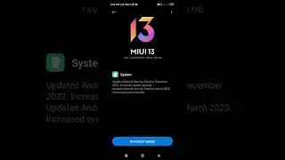 Poco M3 Pro 5g 13.0.7.0. update features stable 130 MB | patch to March 2023.