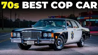 The Ultimate Police Cars of 1970s