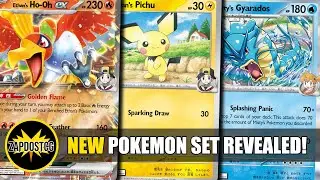 New Pokemon TCG Set Heat Wave Arena Revealed! (Misty's Gyarados Ethan's, Ho-Oh ex, ...)