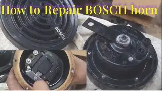 How to repair horn Bosch